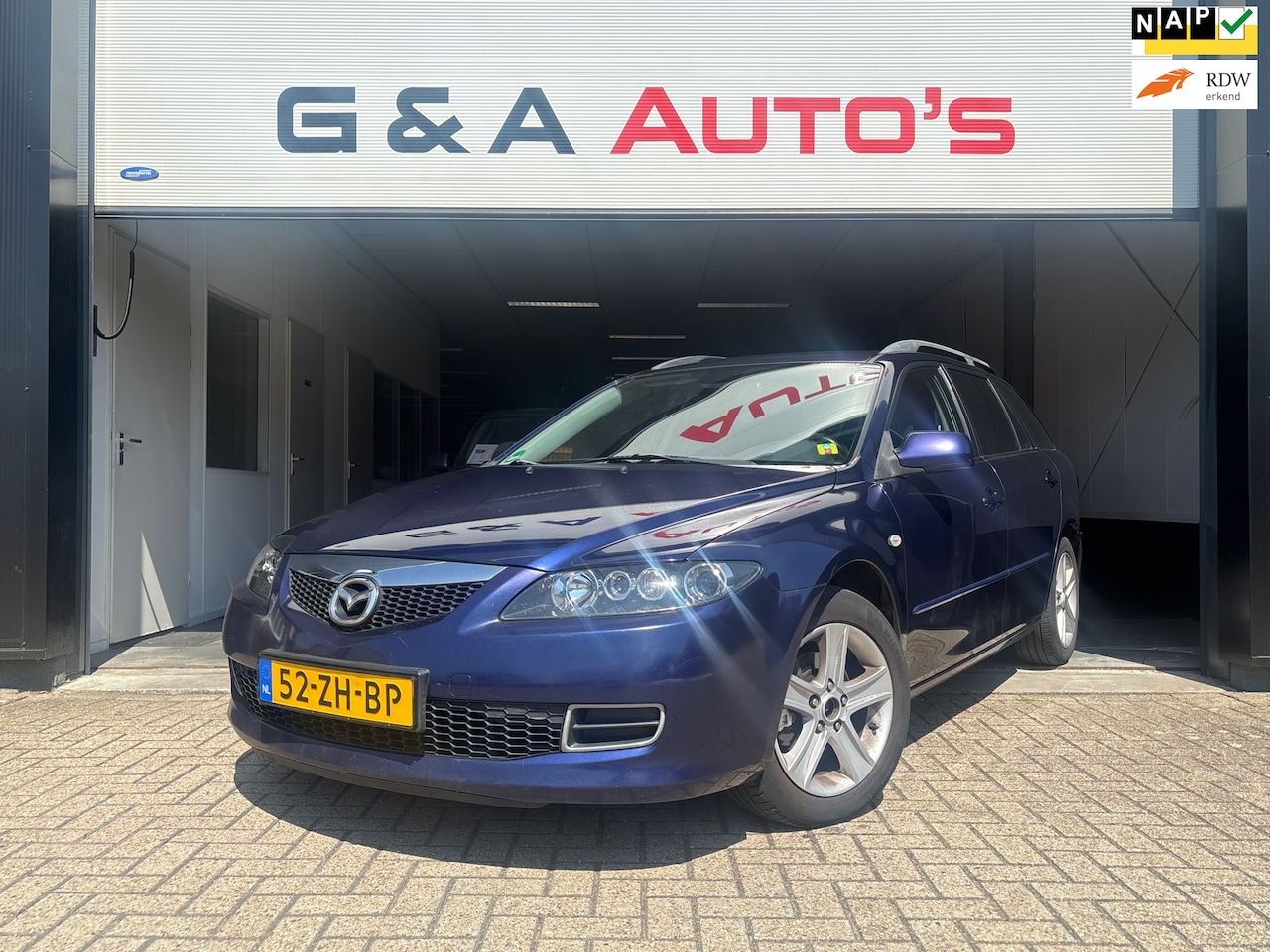 Mazda 6 Sportbreak - 1.8i Touring / NAP / TREKHAAK / CRUISE CTRL / AC - AutoWereld.nl