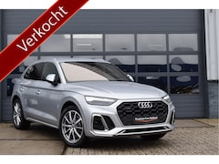 Audi Q5 - 55 TFSI e S-Line 367 Pk Luchtvering Trekhaak Matrix ACC Sfeerverlichting 20 Inch
