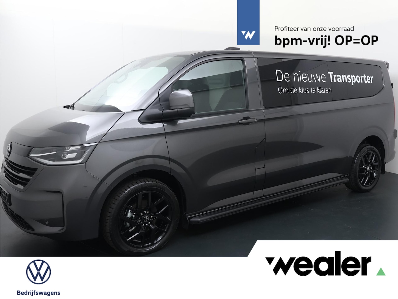 Volkswagen Transporter - 2.0 TDI L2H1 30 Bulli Intro L2 Dubbel Cabine - AutoWereld.nl