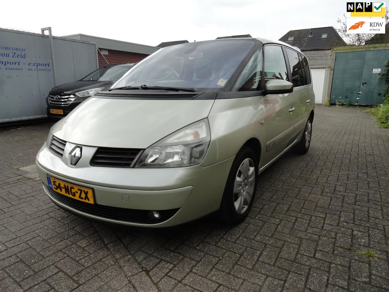 Renault Espace - 2.0 AUT T Expression 7 PERS CLIMA NAP - AutoWereld.nl