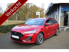 Ford Focus Wagon - 1.0 EcoBoost 125 PK Hybrid ST-LINE X TREKHAAK | LEDER | 18" LM | BLIS |