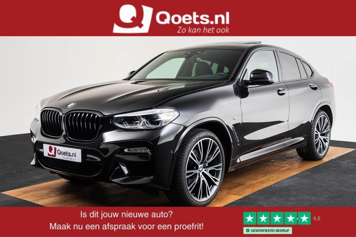 BMW X4 - xDrive20i High Executive M-sport - Panoramadak - Trekhaak - 21 inch - Comfort Access - Par - AutoWereld.nl