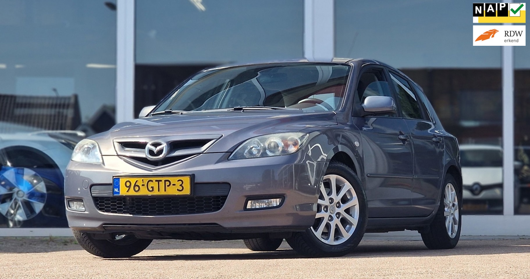 Mazda 3 - 1.6 S-VT Sense Executive Airco Trekhaak Nieuwe APK Mooi! - AutoWereld.nl