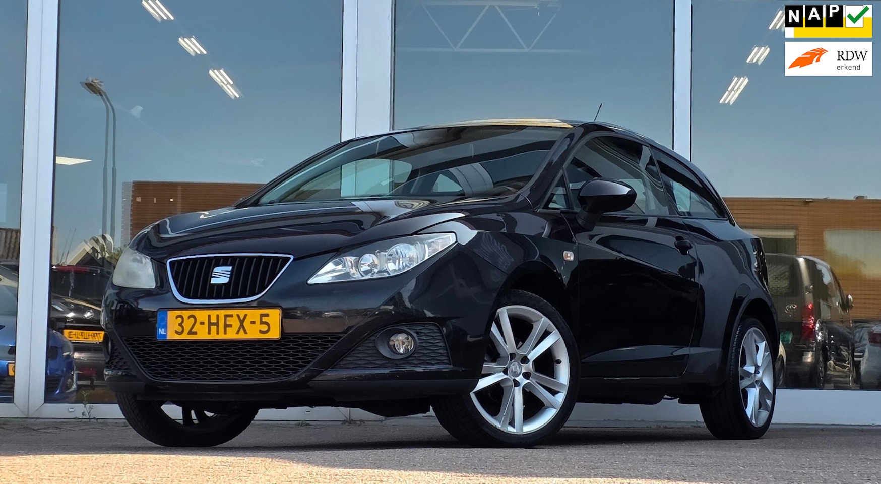 Seat Ibiza SC - 1.4 Sport-up Android/Apple Carplay Clima LM Velgen Mooi! - AutoWereld.nl