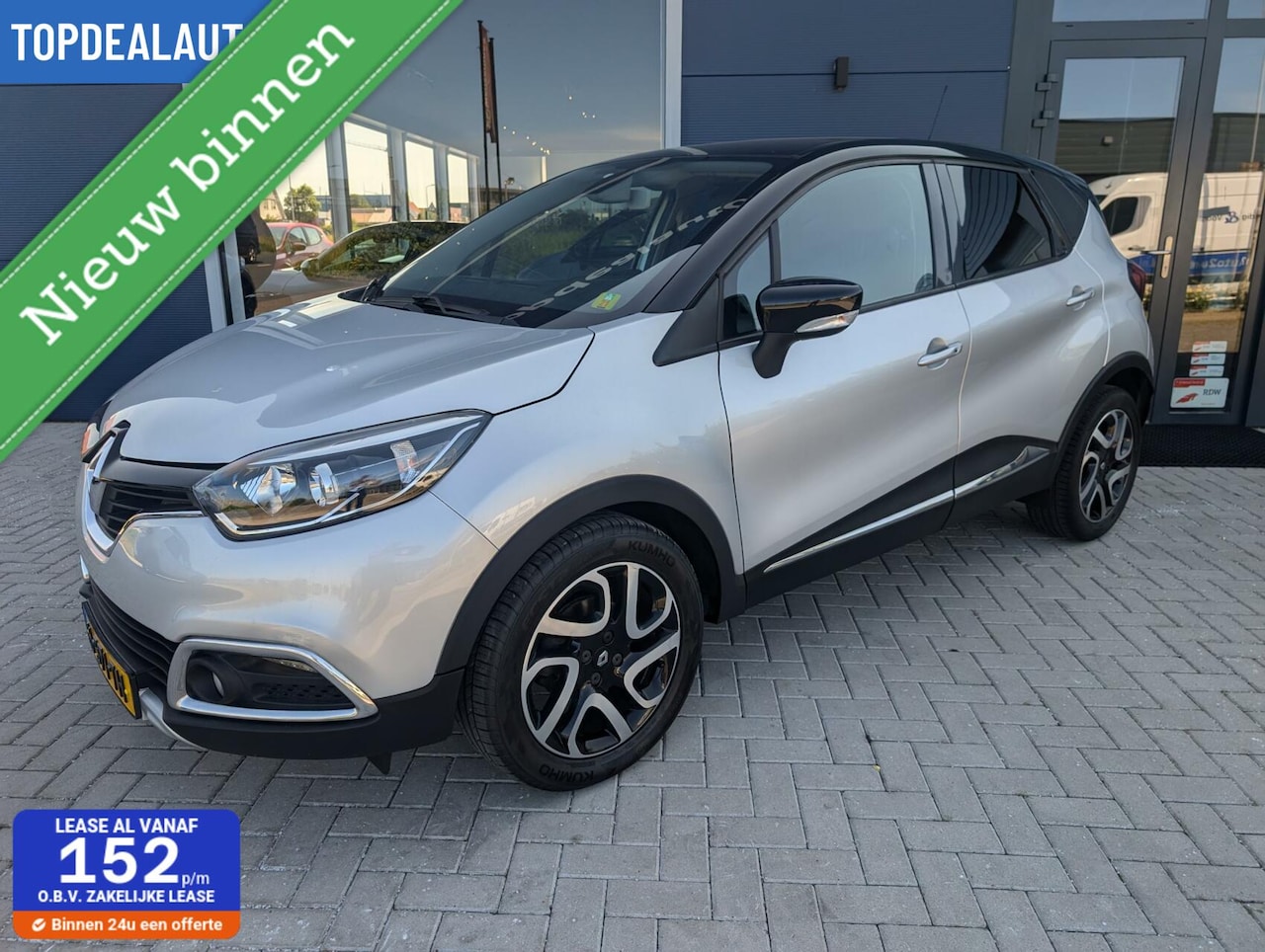 Renault Captur - 0.9 TCe Limited Leder/Cruise/Navi/Clima - AutoWereld.nl