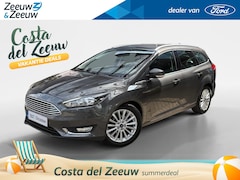 Ford Focus Wagon - 1.0 Titanium 125 PK| Navigatie|lichtmetalen velgen 17"| Sportstoelen| 12 maanden garantie|