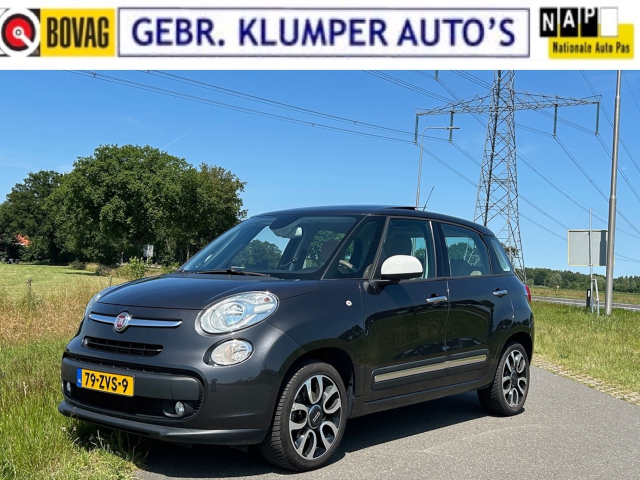 Fiat 500 L - 0.9 TwinAir Lounge Pano, Cruise, ECC, Trekhaak, 17" LM - AutoWereld.nl