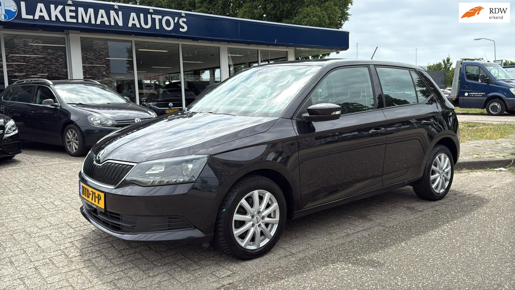 Skoda Fabia - 1.0 TSI Style Blackline Carplay Huurkoop Inruil APK Garantie - AutoWereld.nl