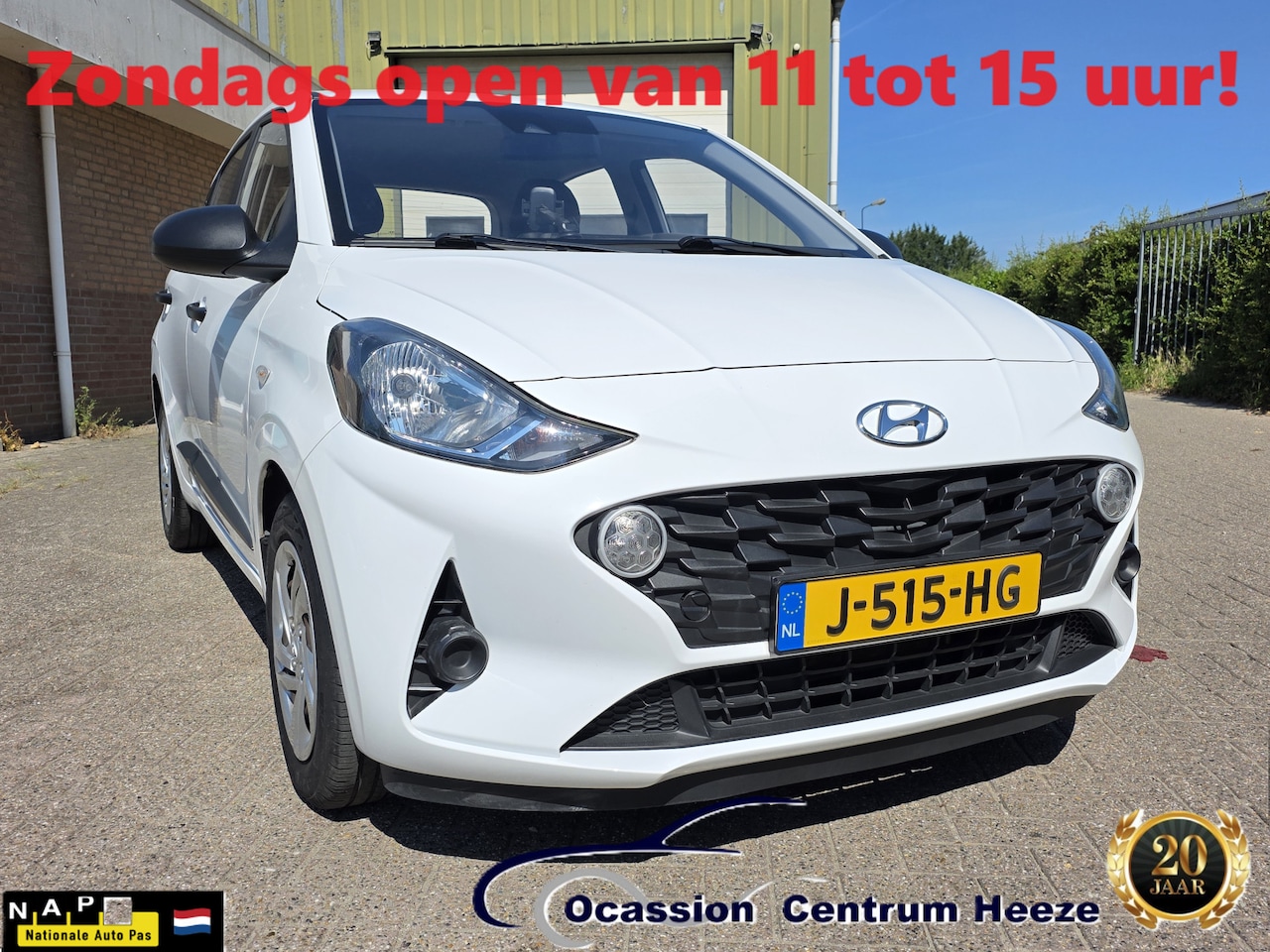 Hyundai i10 - 1.0 i-Drive 1.0 i-Drive, Cruise Control! Apk 1-2027! Zondag OPEN! - AutoWereld.nl