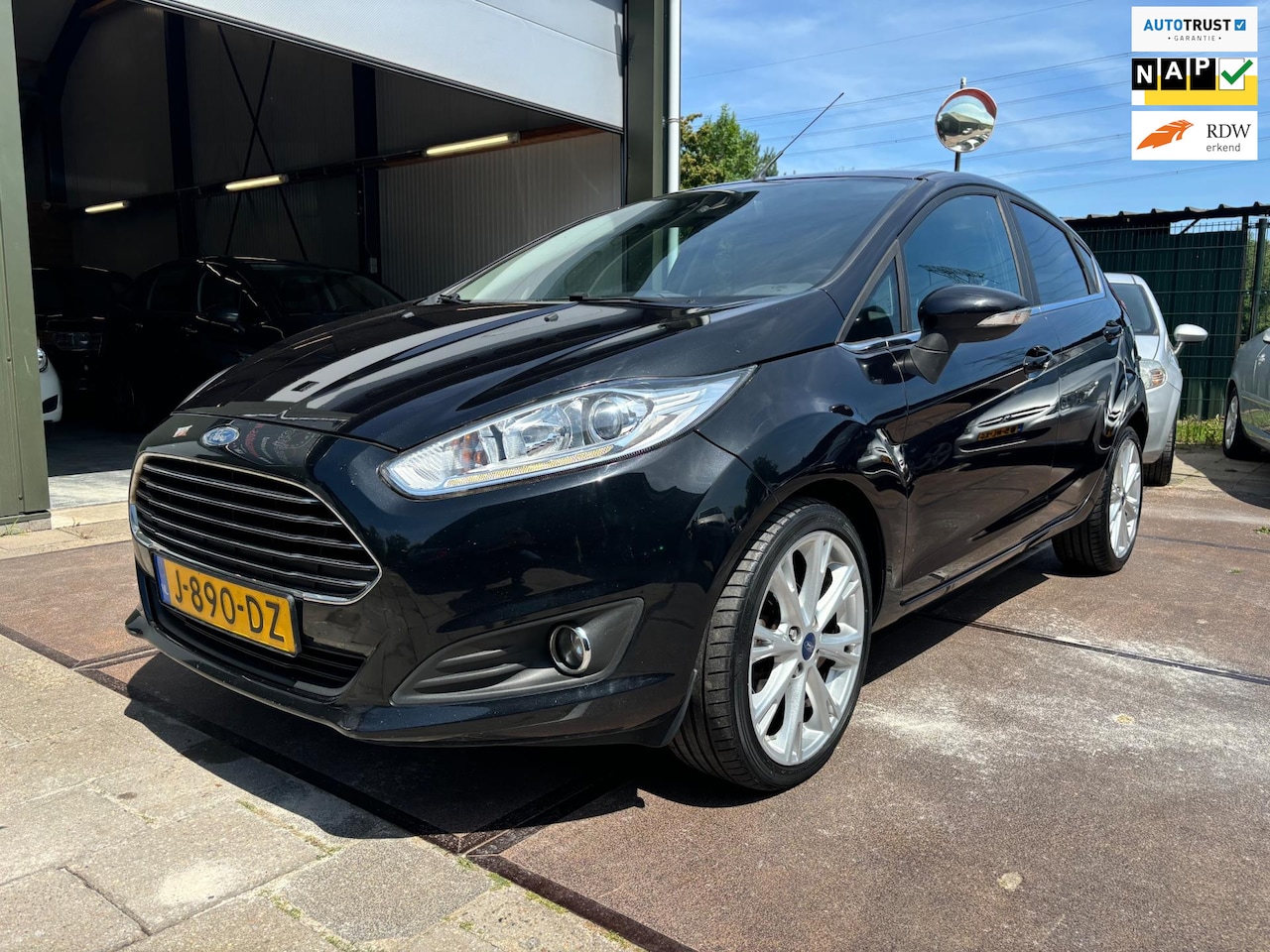Ford Fiesta - 1.0 EcoBoost Titanium Clima zeer netjes! - AutoWereld.nl