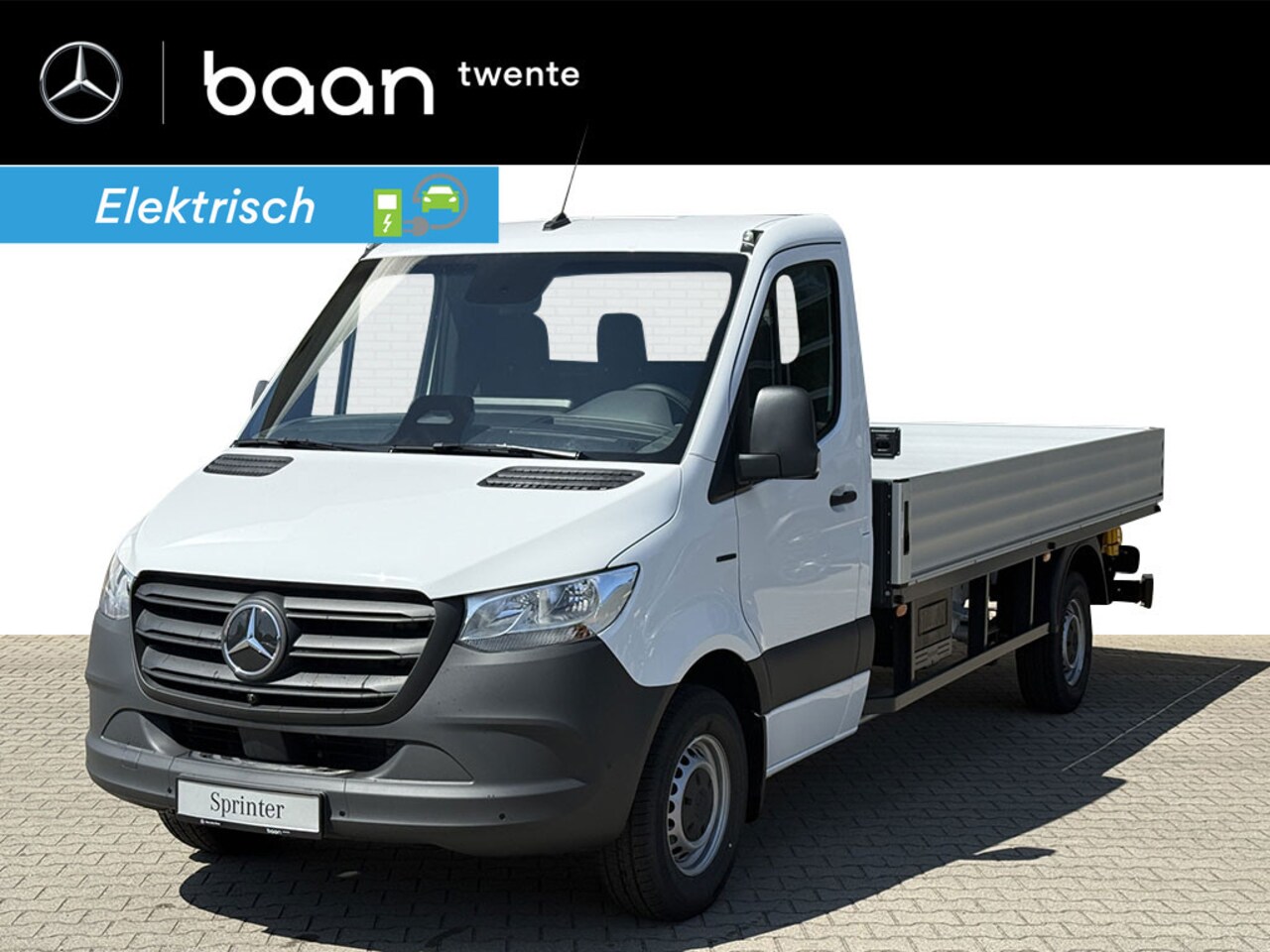 Mercedes-Benz eSprinter - 420 Chassis L3 Pro 81kWh I 4250 GVW I Open Laadbak I Distronic - AutoWereld.nl