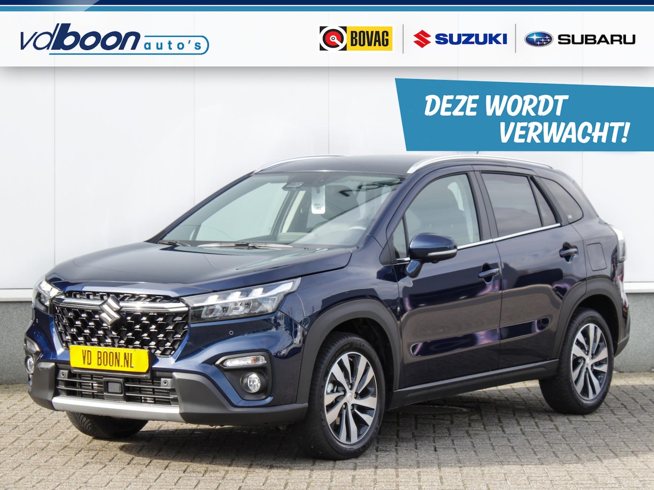 Suzuki S-Cross - 1.4 Boosterjet AllGrip Style Smart Hybrid | Navi | Adap. Cruise | Camera | Lm-Velgen - AutoWereld.nl