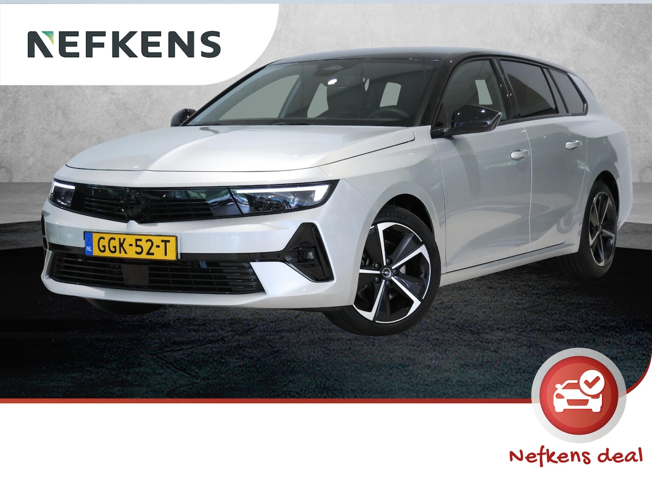 Opel Astra Sports Tourer - 1.2 145 pk Turbo Hybrid GS | 360 camera | Stoel- en stuurverwarming | Voorruitverwarming | - AutoWereld.nl