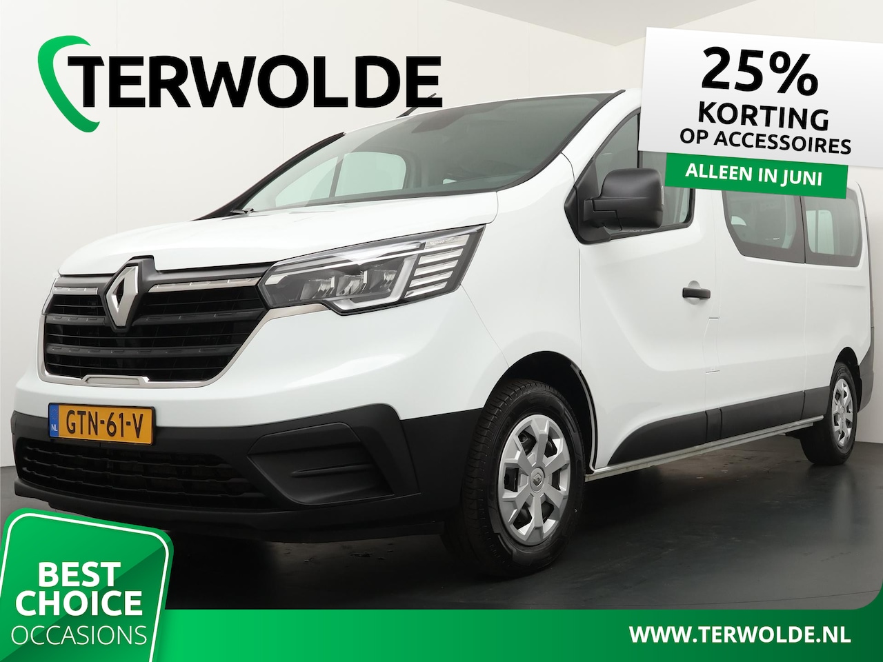 Renault Trafic Combi - Life L2 Blue dCi 110 S&S Renault Trafic Combi Life L1 Blue dCi 110 S&S | 9 persoons | - AutoWereld.nl