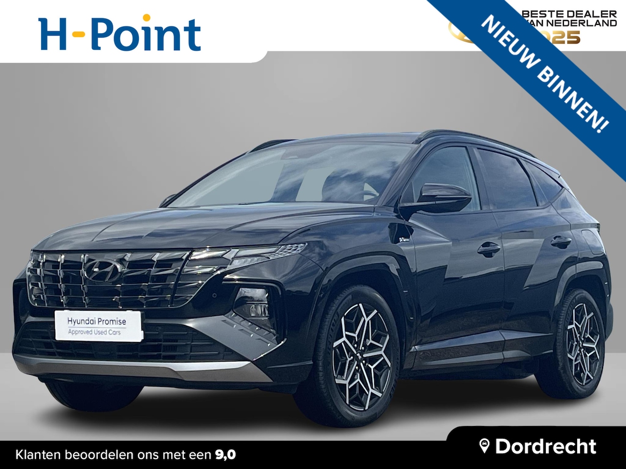 Hyundai Tucson - 1.6 T-GDI HEV 230 PK N Line | 1650 kg trekvermogen | Geïntegreerde navigatiesysteem | Stoe - AutoWereld.nl