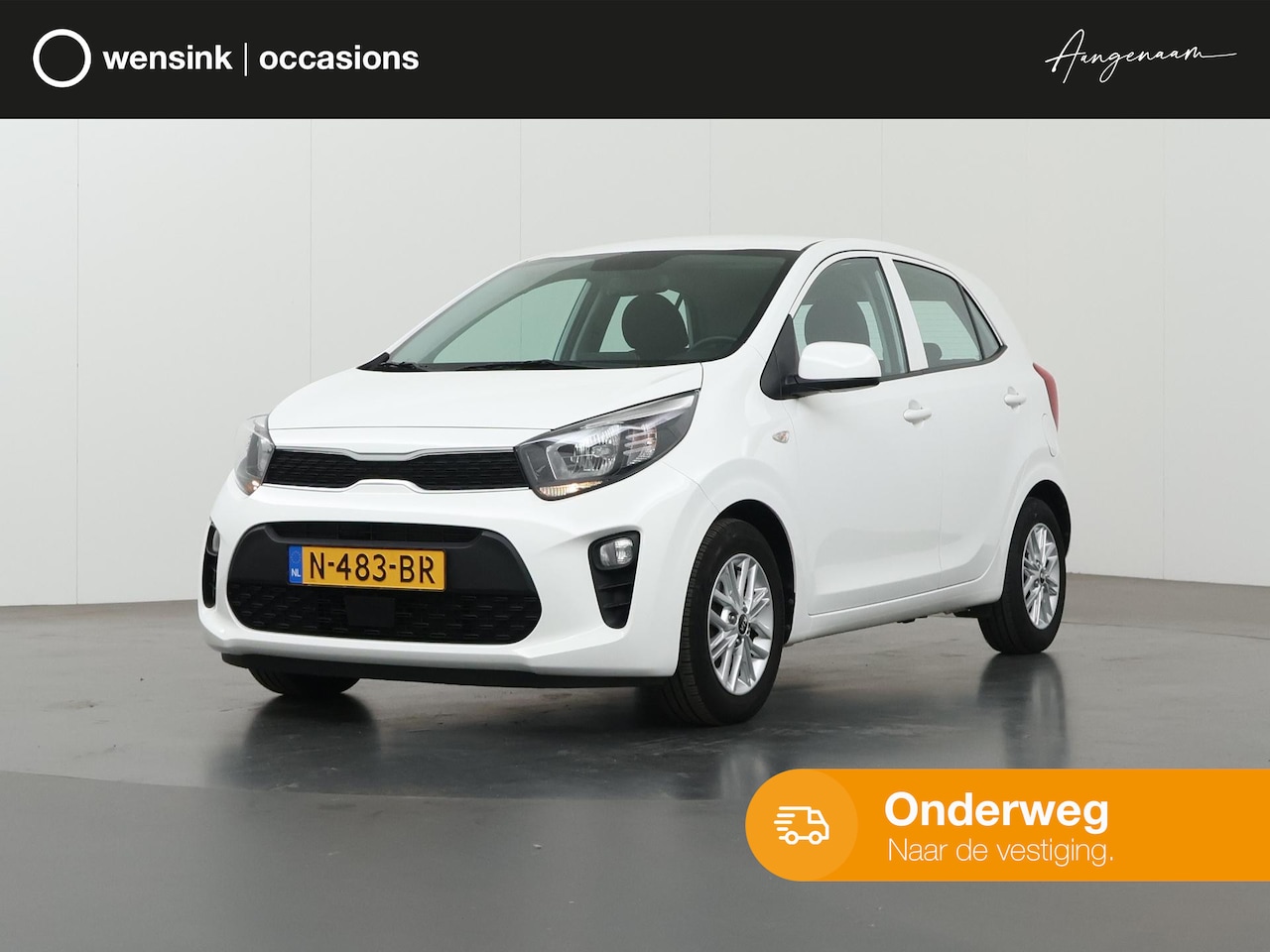 Kia Picanto - 1.0 DPi DynamicLine | Parkeercamera | Airco | Cruise Control | Navigatie via Carplay | - AutoWereld.nl