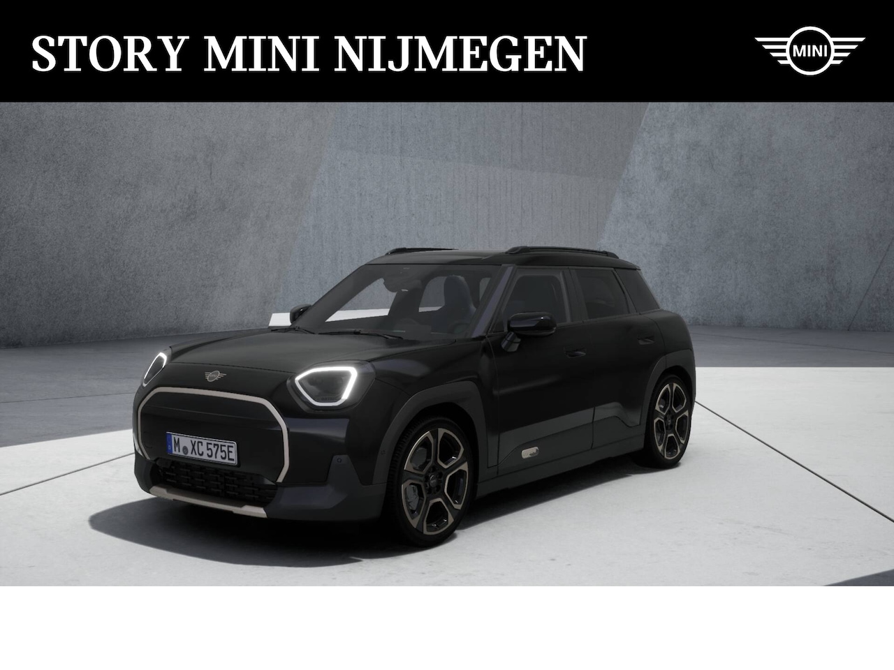 MINI Aceman - E / Favoured / Pakket M / 19" Hexagram Spoke 2-tone - AutoWereld.nl