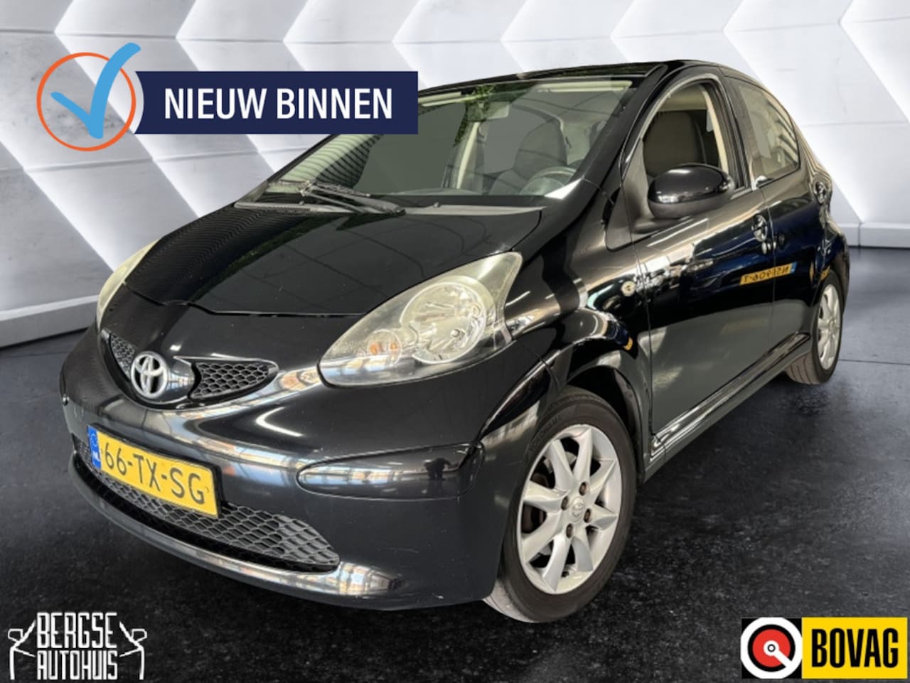 Toyota Aygo - 1.0 12V + Airco Elek. Ramen Aux Nap Lmv - AutoWereld.nl