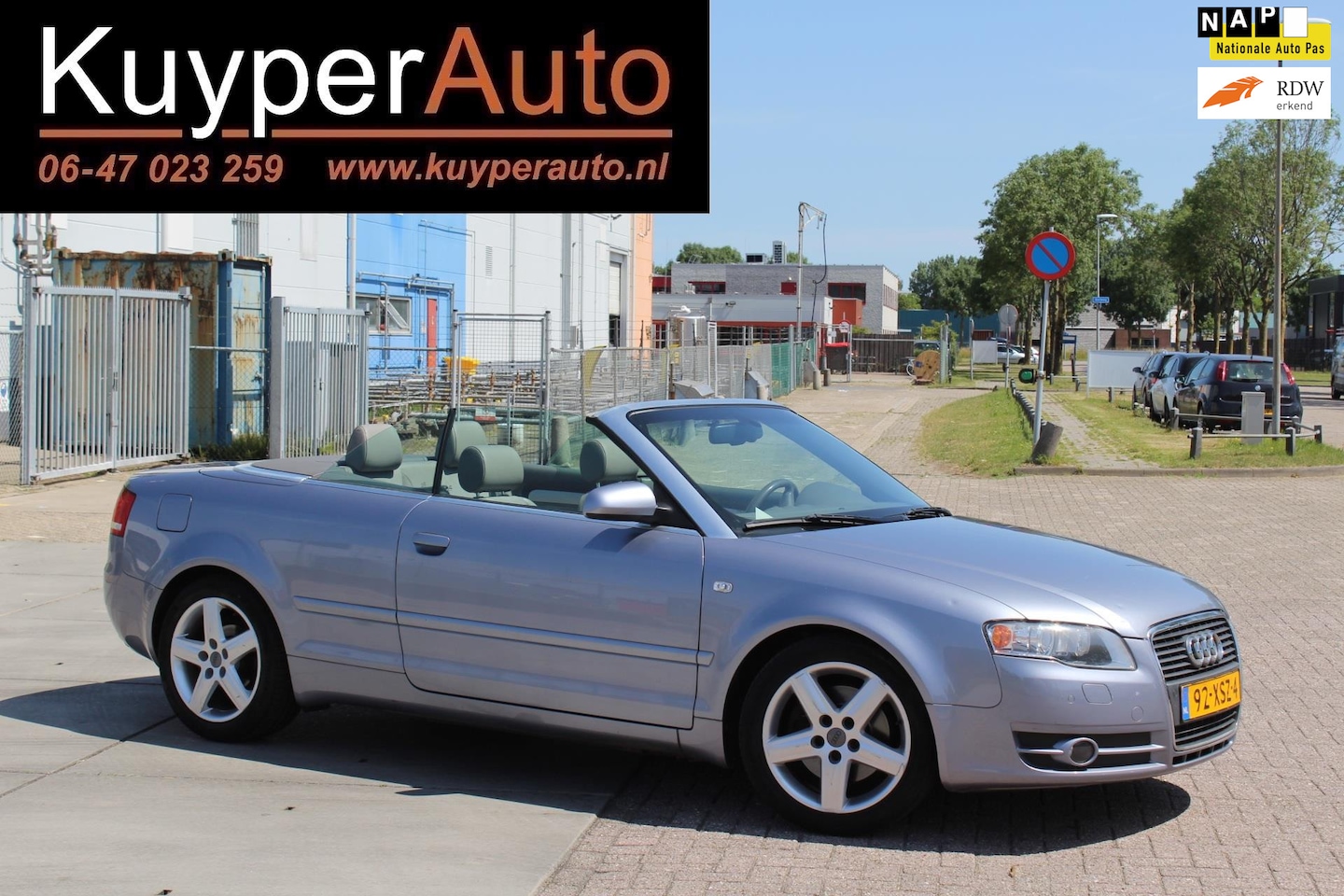 Audi A4 Cabriolet - 1.8 Turbo Pro Line automaat clima sensoren verwarmbare stoelen NW APK - AutoWereld.nl