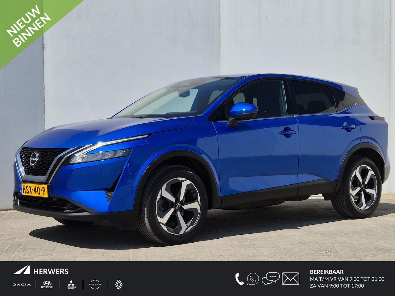 Nissan Qashqai - 1.3 MHEV Xtronic N-Connecta Automaat / Cold Pack / Stuur- en Stoelverwarming / Adaptief CC - AutoWereld.nl
