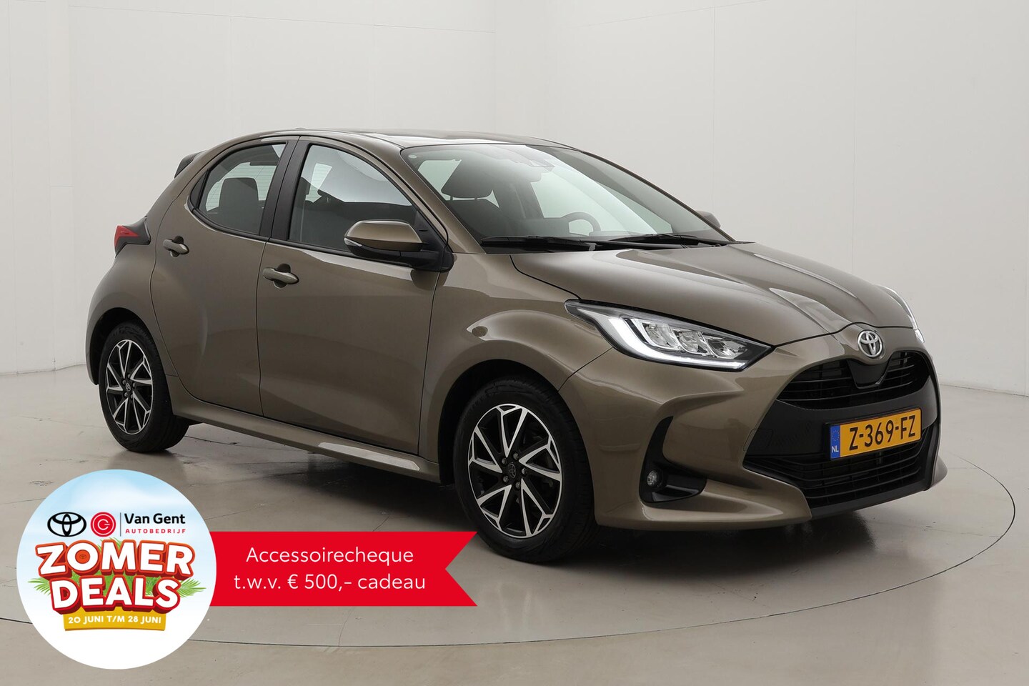 Toyota Yaris - 1.5 VVT-i Dynamic | Adaptive Cruise | Airco | Apple Carplay / Android Auto | Camera | Keyl - AutoWereld.nl
