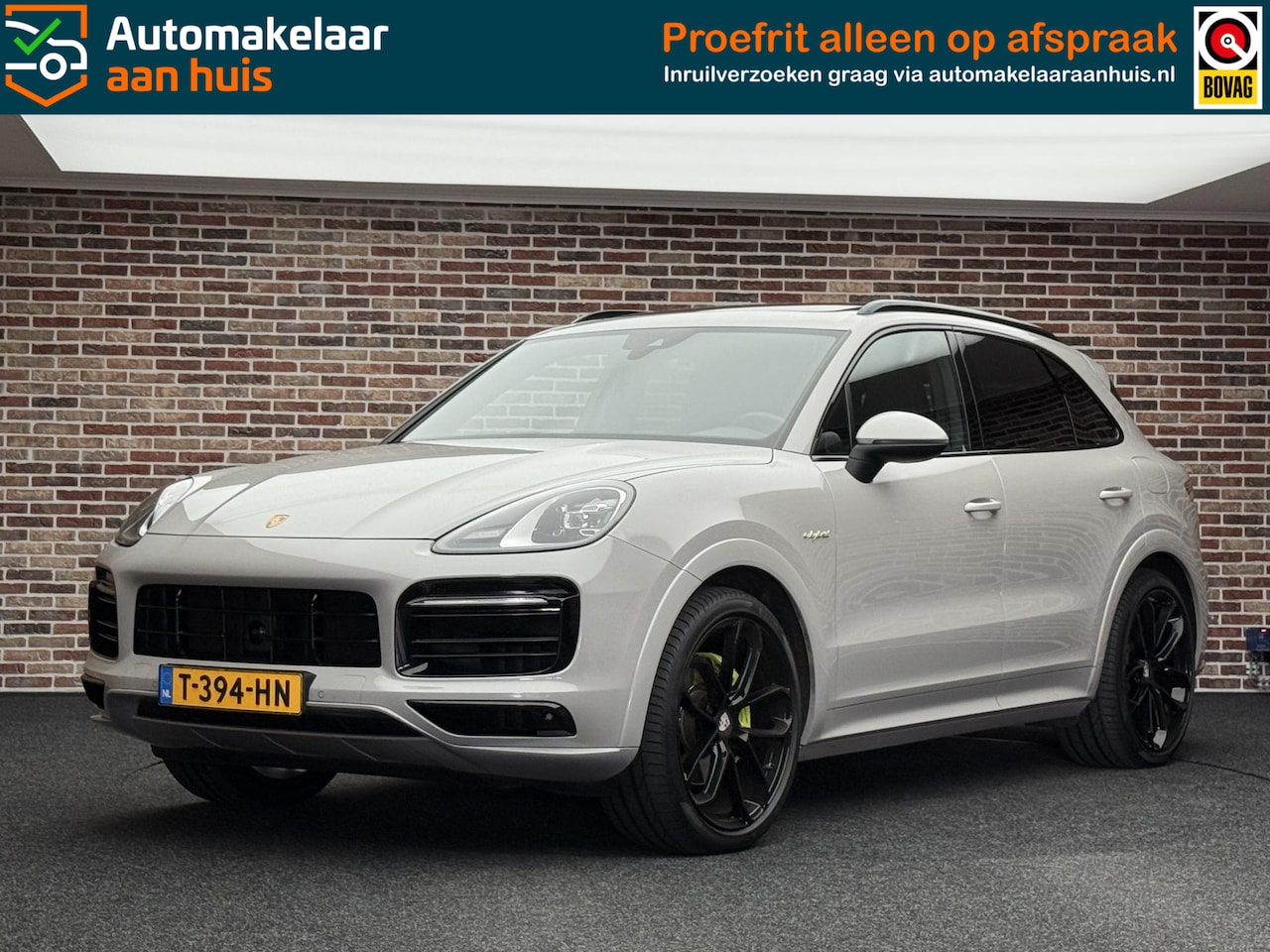 Porsche Cayenne - 3.0 E-Hybrid DAK LUCHTVERING LEDER SOFTCLOSE CHRONOS DEALERONDERHOUDEN - AutoWereld.nl
