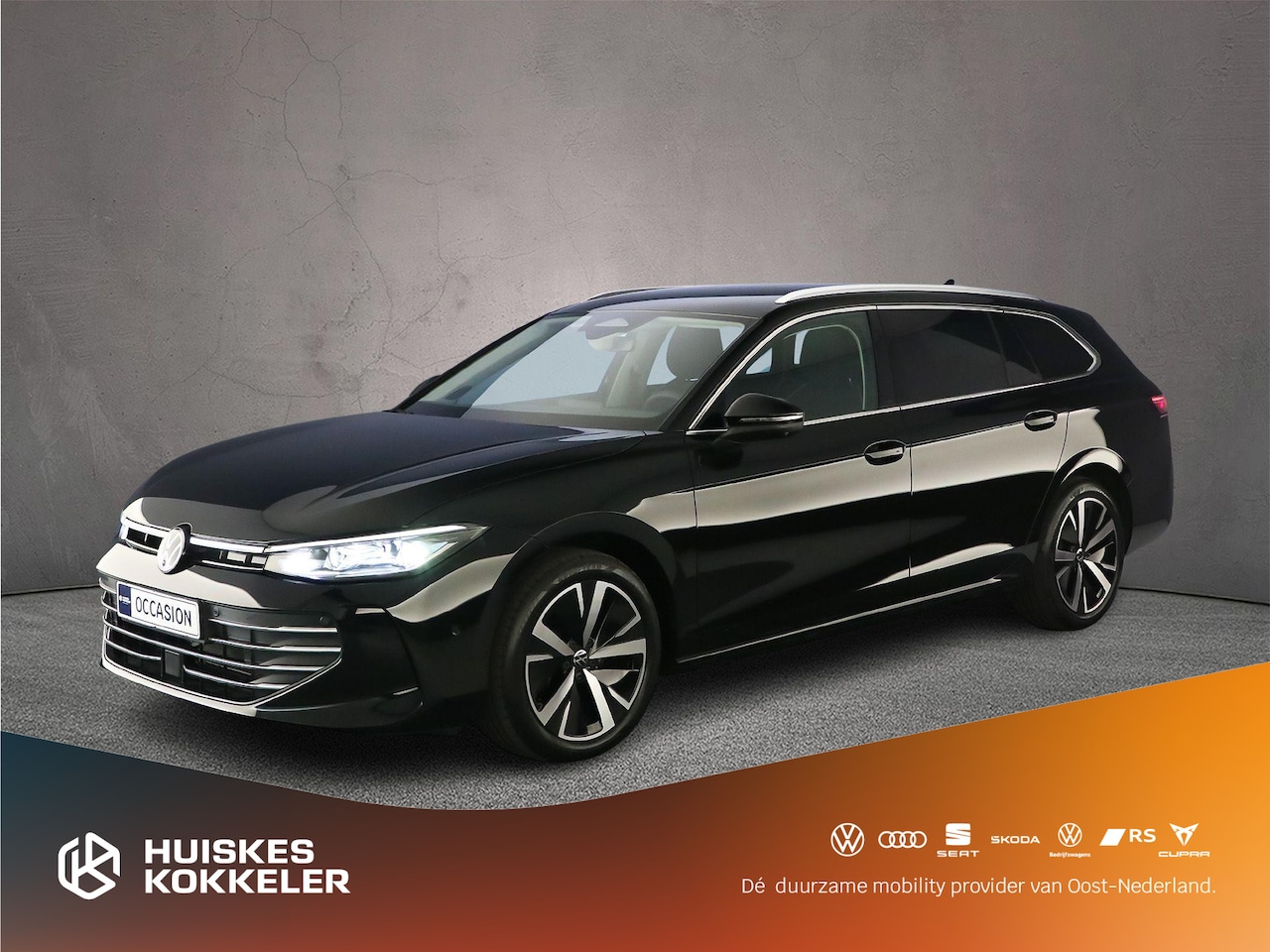Volkswagen Passat Variant - Business 1.5 eTSI 150pk DSG Automaat Trekhaak, 360 camera, Elektrische achterklep, Adaptiv - AutoWereld.nl