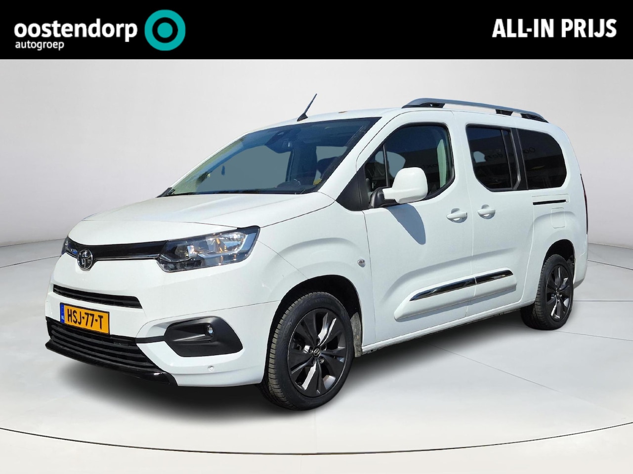 Toyota ProAce City Verso - 1.2 Turbo Dynamic Long 7p. | Trekhaak | Carplay | Parkeersensoren | 17 inch LM-velgen | - AutoWereld.nl