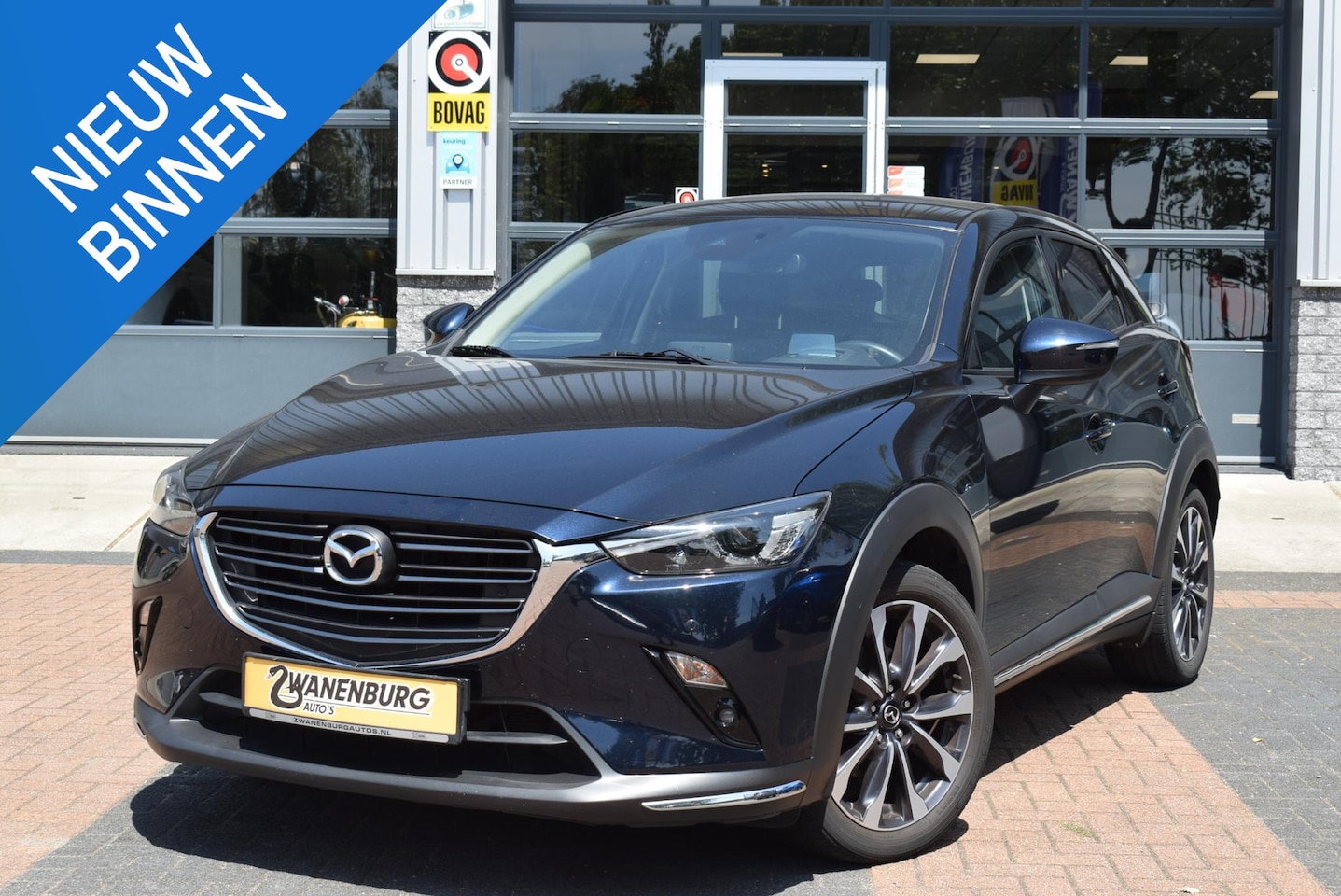 Mazda CX-3 - 2.0 SkyActiv-G 121 Luxury Navi Airco Km 58.500!! - AutoWereld.nl