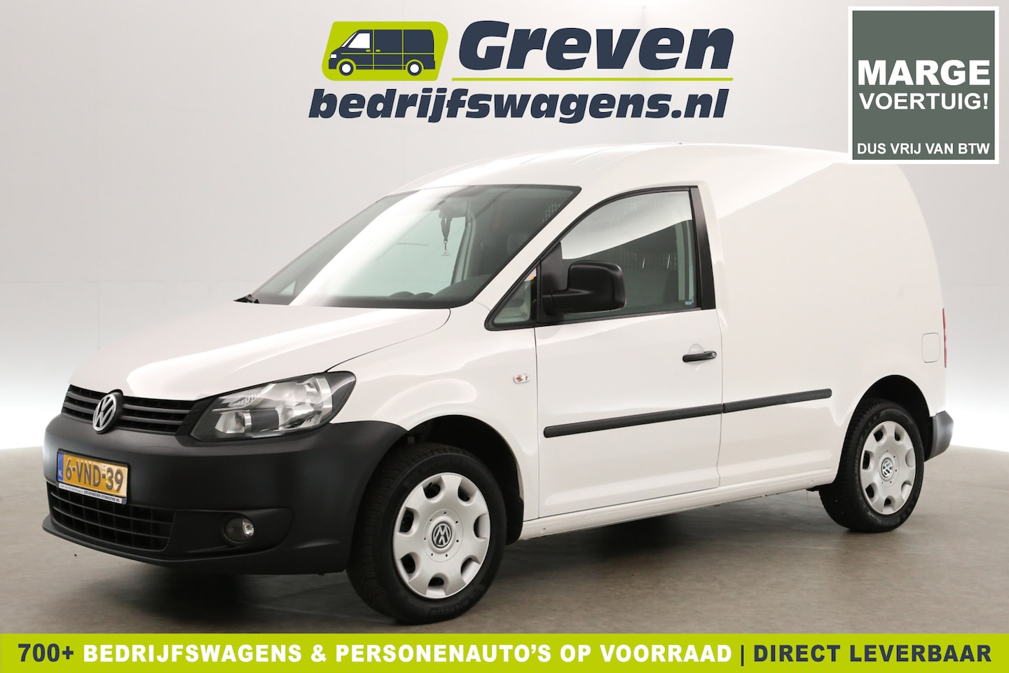 Volkswagen Caddy - 1.6 TDI L1H1 | MARGE! | APK tot 04-2026 | Airco Cruise Trekhaak Elektrpakket Schuifdeur - AutoWereld.nl