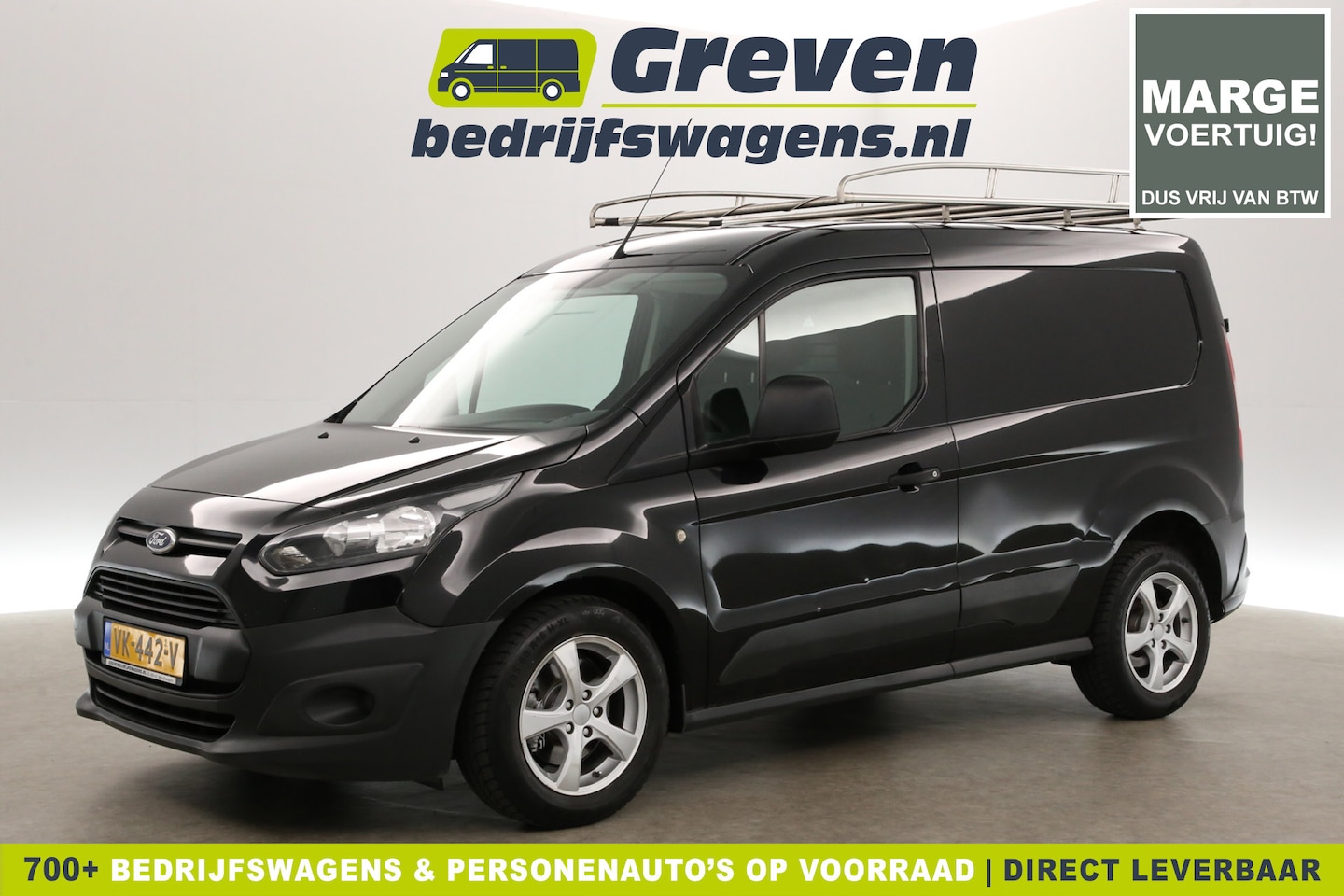 Ford Transit Connect - 1.6 TDCI L1H1 | MARGE! | Airco Imperiaal 16''LMV Trekhaak - AutoWereld.nl