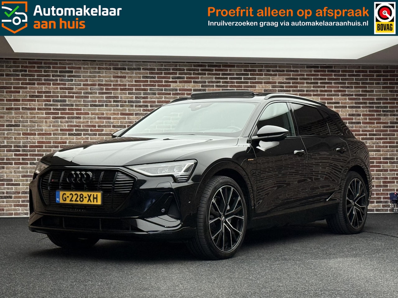 Audi e-tron - 50 quattro S-line Black 71 kWh DAK ACC MEMORY CAMERA - AutoWereld.nl