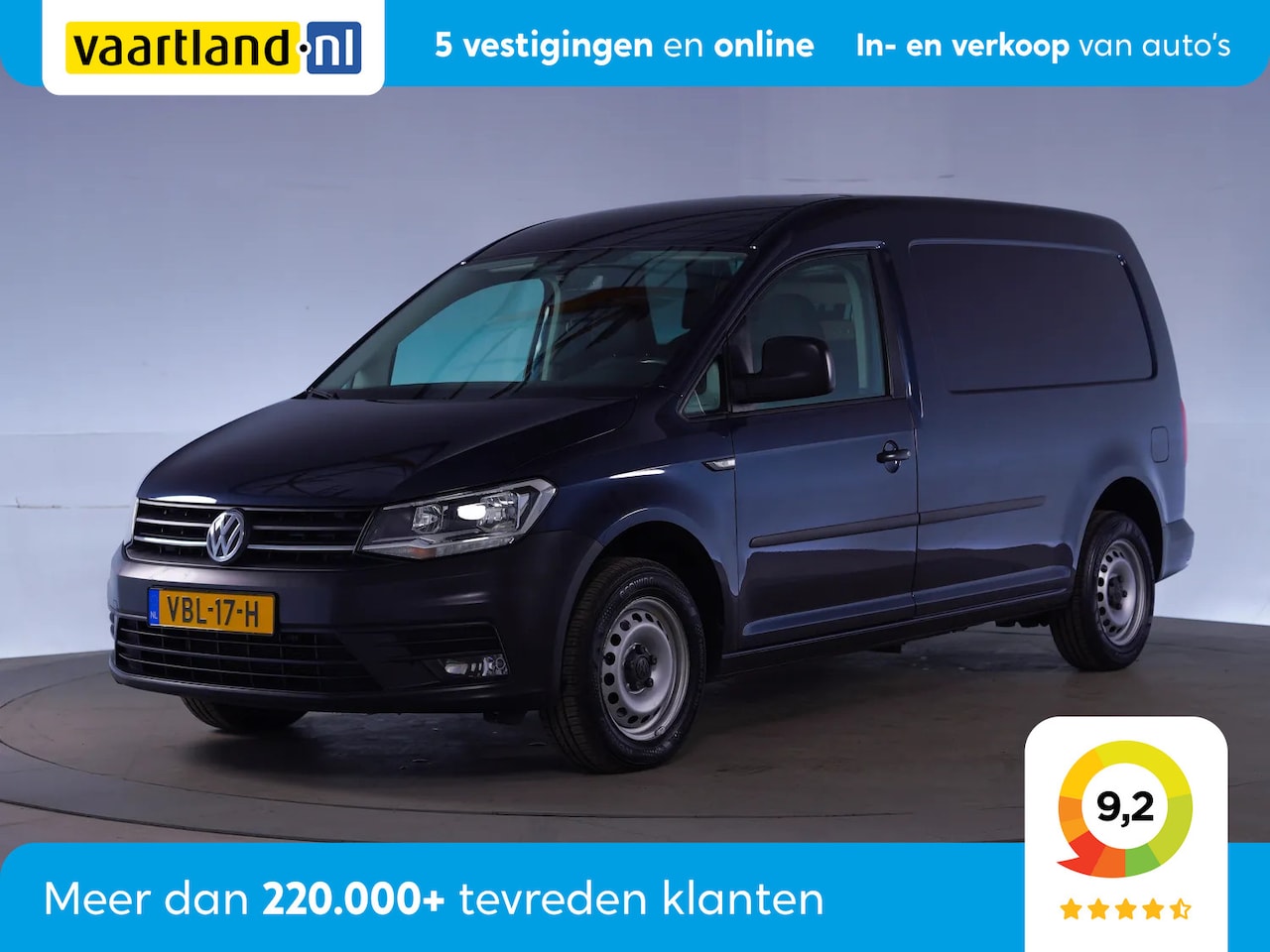 Volkswagen Caddy Maxi - 2.0 TDI L2H1 BMT Comfortline [ Navi DAB Carplay Parkeersensoren ] - AutoWereld.nl