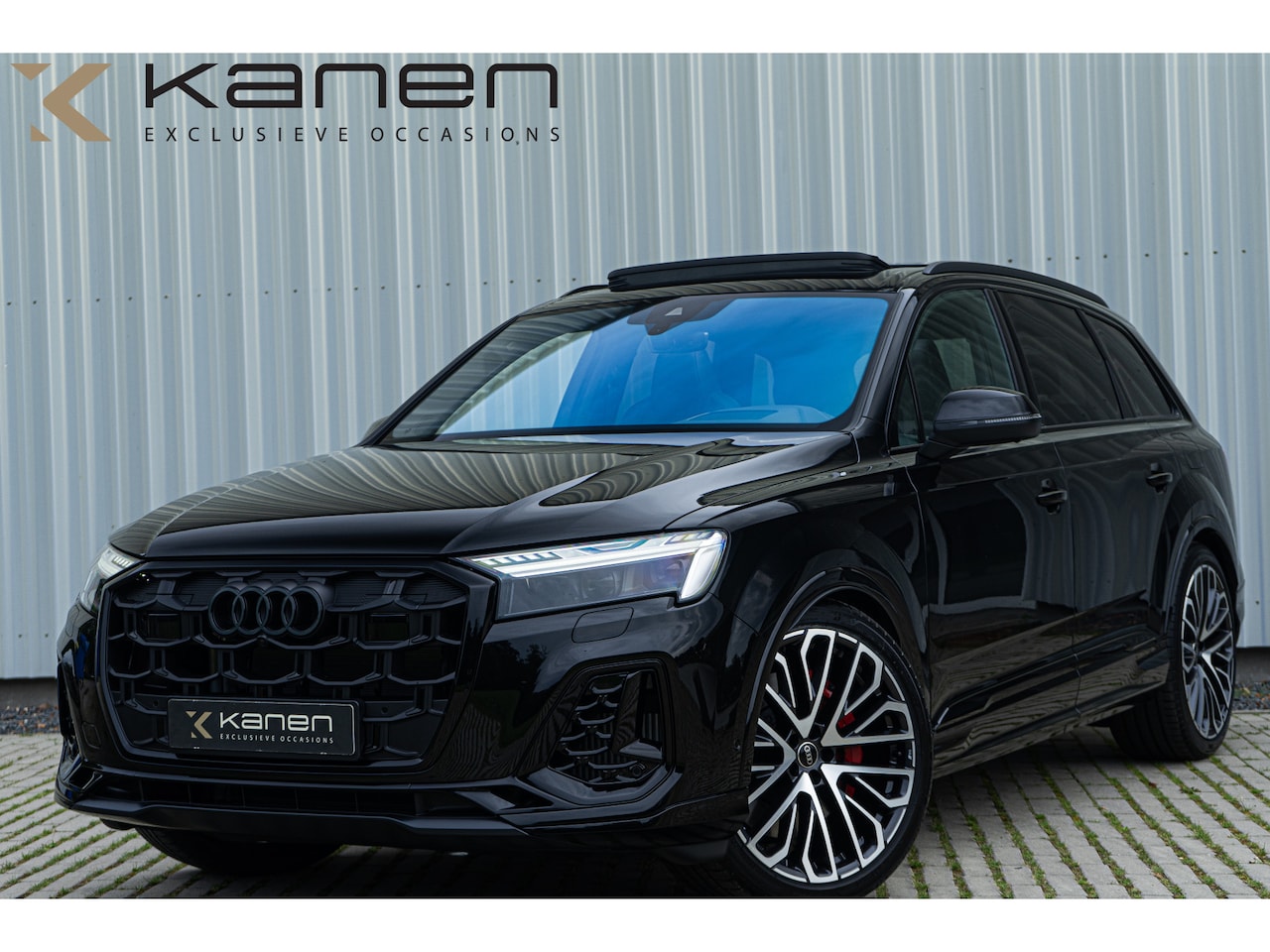 Audi Q7 - 60 TFSI e Facelift S-line 490PK S stoelen Panodak Luchtv. Laser Achteras Bestr. Head Up Tr - AutoWereld.nl