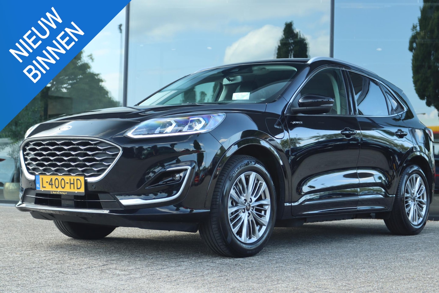 Ford Kuga - 2.5 PHEV VIGNALE | HEAD-UP | ELEK. TREKHAAK | WINTERPACK | LEDER | KEY-LESS | CARPLAY |  M - AutoWereld.nl