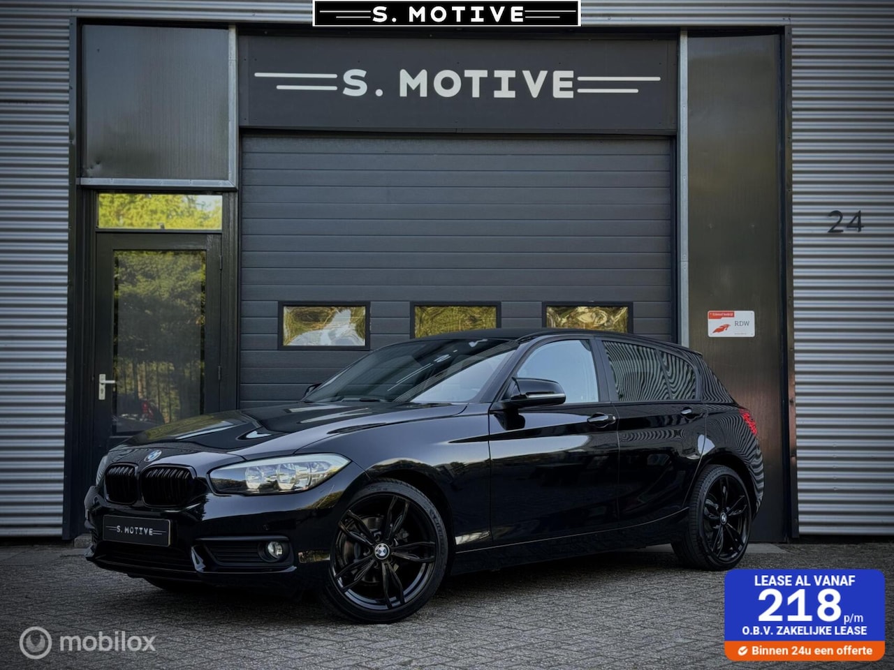 BMW 1-serie - 116i M Stoelverwarming 5drs zwart 12-2016 - AutoWereld.nl