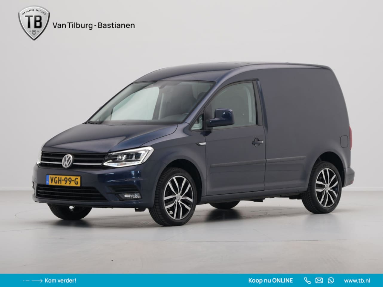 Volkswagen Caddy - 2.0 TDI L1H1 BMT Highline C-Edition Navigatie Leder Voorruitverwarming Acc - AutoWereld.nl
