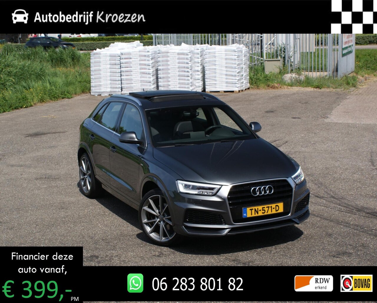 Audi Q3 - 1.4 TFSI CoD Sport Advance Sport | Pano | PDC | S line | Trekhaak | - AutoWereld.nl