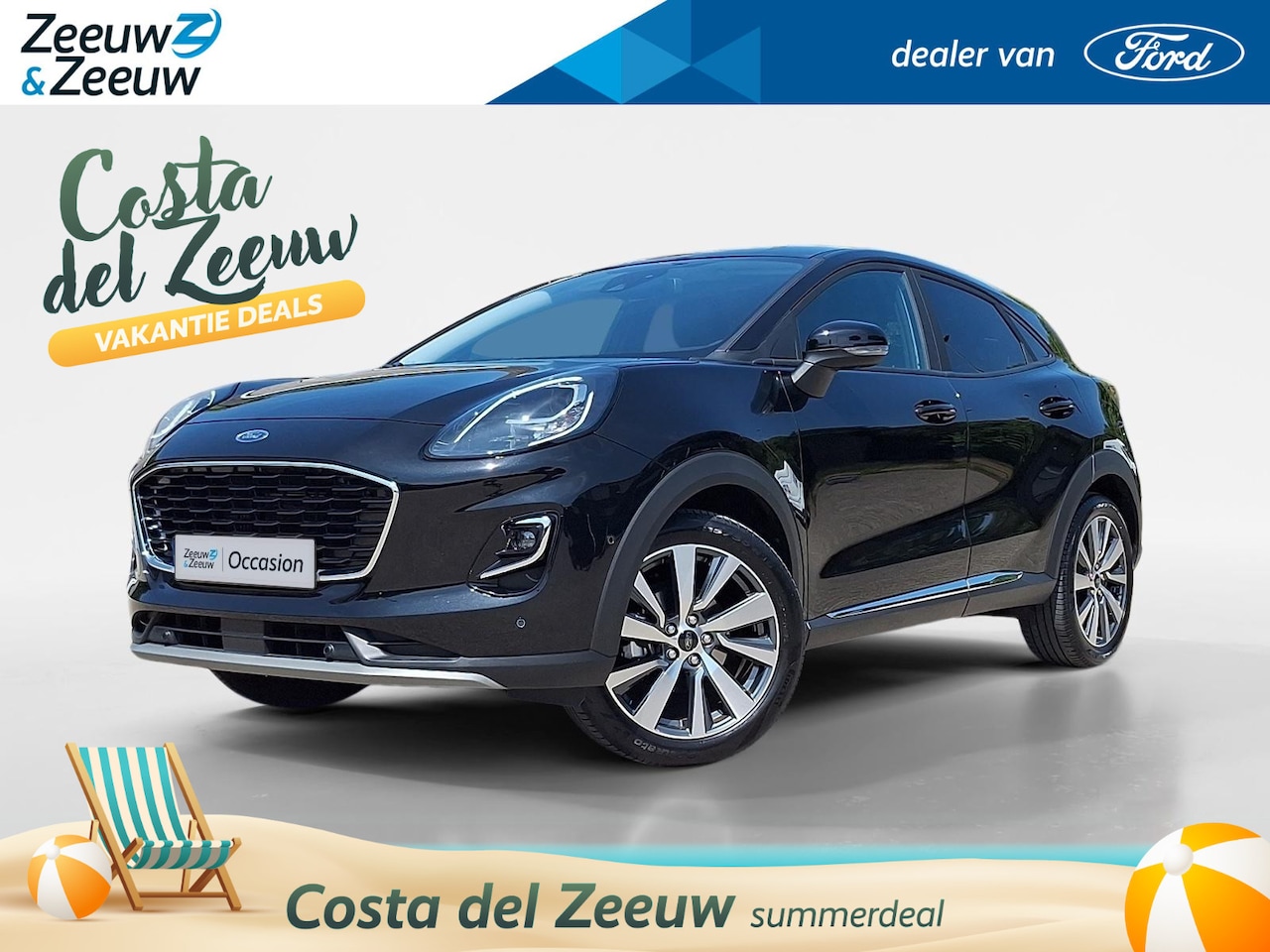 Ford Puma - 1.0 EcoBoost Hybrid Titanium X | Winterpack | Driver Assistancepack | Camera | Adaptive cr - AutoWereld.nl