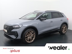 Audi Q4 e-tron - 45 quattro S Edition 82 kWh | 286 PK | SoH 100% | Trekhaak | Matrix LED koplampen | Warmte