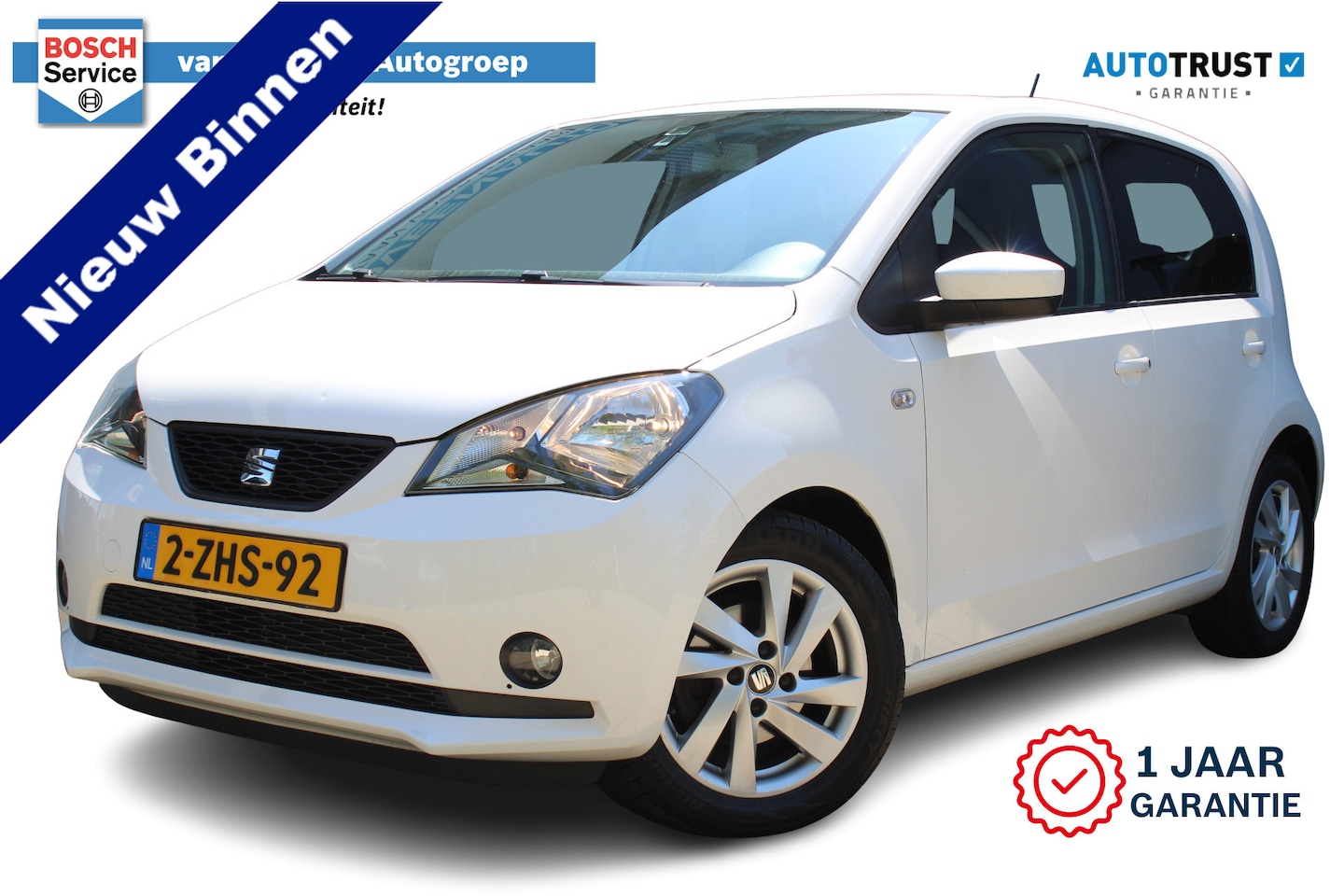 Seat Mii - 1.0 Sport Dynamic | Incl. 12 maanden Garantie | Stoelverwarming | Airco | Navigatie | 15 I - AutoWereld.nl