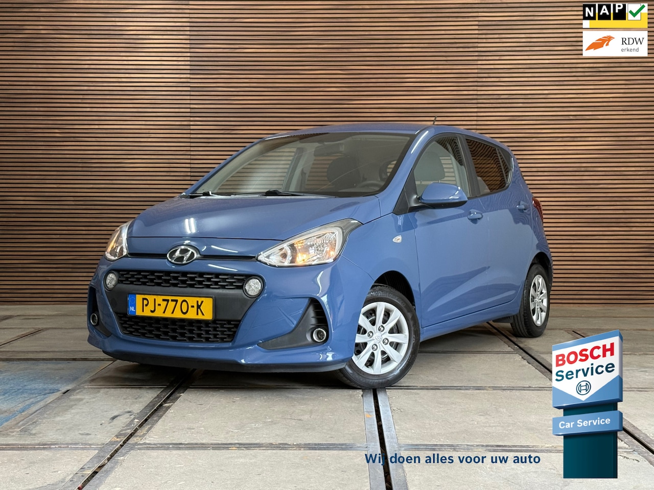 Hyundai i10 - 1.0i Go! 2017 | Navigatie | Cruise Control | Airco | Bluetooth - AutoWereld.nl