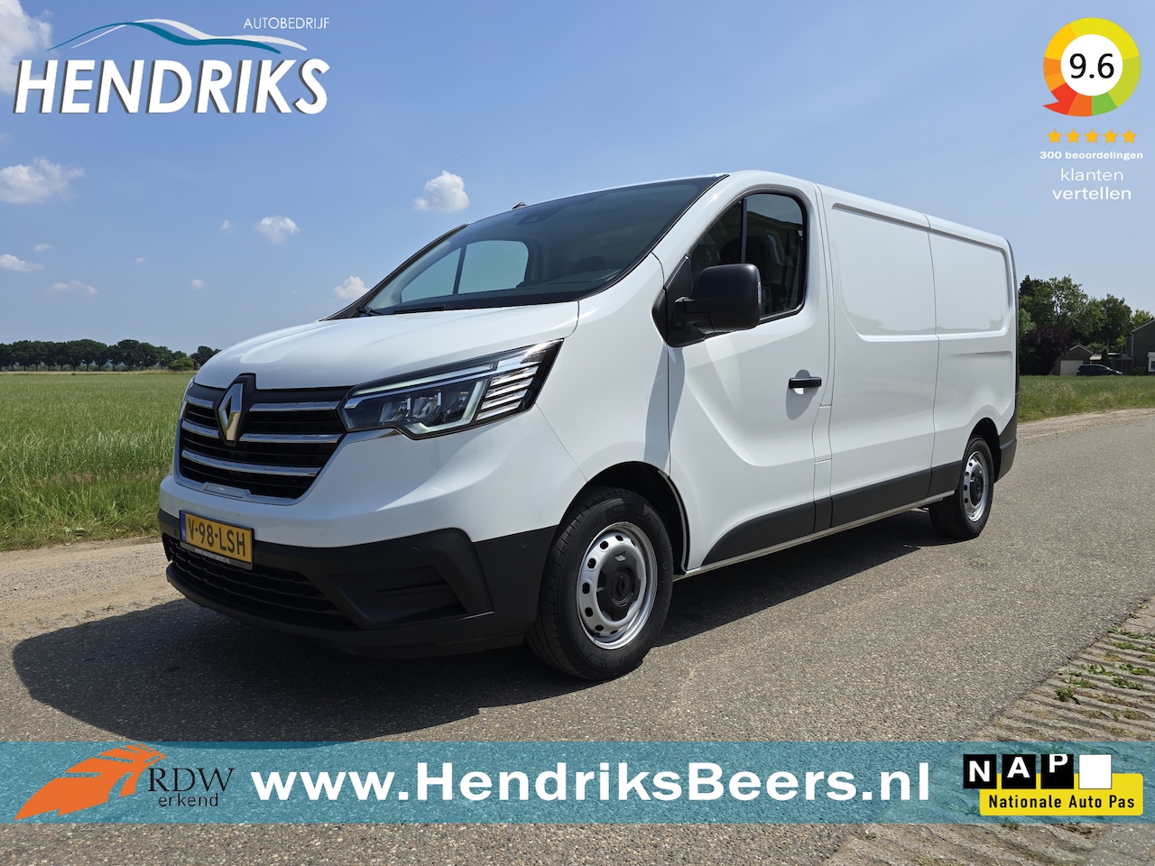 Renault Trafic - 2.0 Blue dCi 130 T30 L2 H1 - 130 Pk - Euro 6 - Navi - R-Link - Airco - AutoWereld.nl