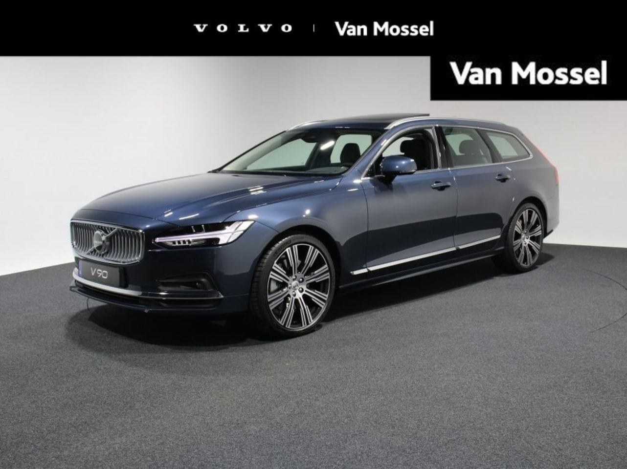Volvo V90 - B5 Ultimate Bright | Panoramisch schuifdak | Camera | 20" Lichtmetalen velgen | - AutoWereld.nl