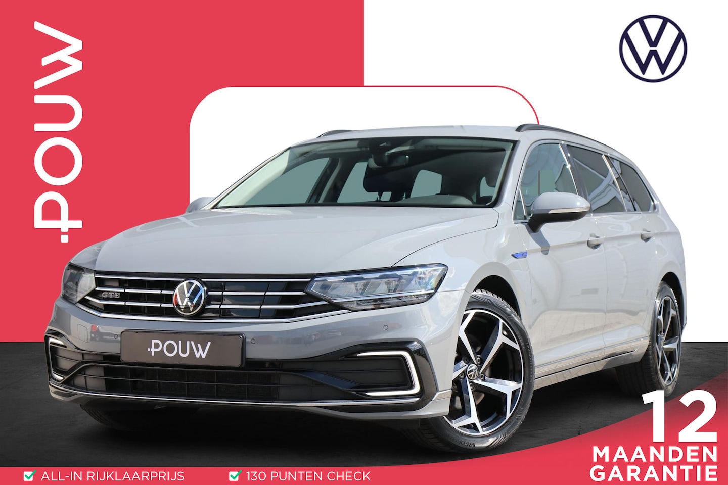 Volkswagen Passat Variant - 1.4 TSI 218pk DSG PHEV GTE Business | SoH 98% | Trekhaak | Achteruitrijcamera | Stoelverwa - AutoWereld.nl