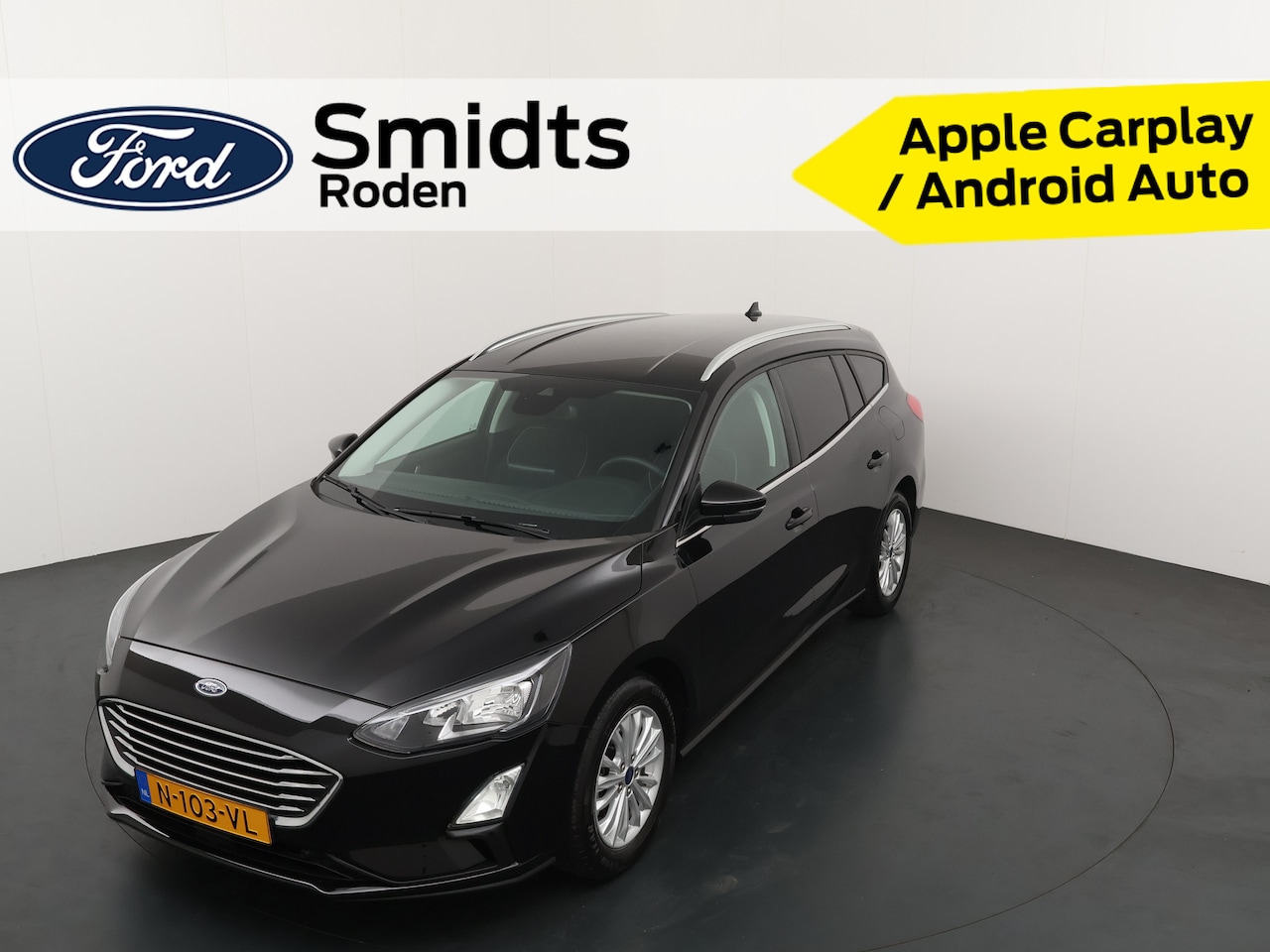 Ford Focus Wagon - EcoBoost 125 pk Titanium X | Camera | LED | El. a. klep | Digit. display | Navi | Clima | - AutoWereld.nl
