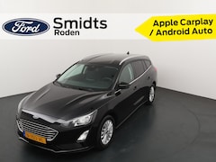 Ford Focus Wagon - EcoBoost 125 pk Titanium X | Camera | LED | El. a. klep | Digit. display | Navi | Clima |