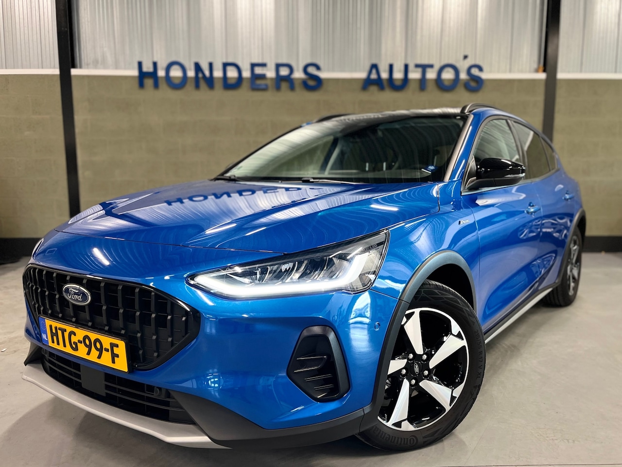 Ford Focus - 1.0 EcoBoost Hybrid ACTIVE X 155 PK I TREKHAAK I KEY-LES I BLIS I ADAPT.CRUISE I CARPLAY I - AutoWereld.nl