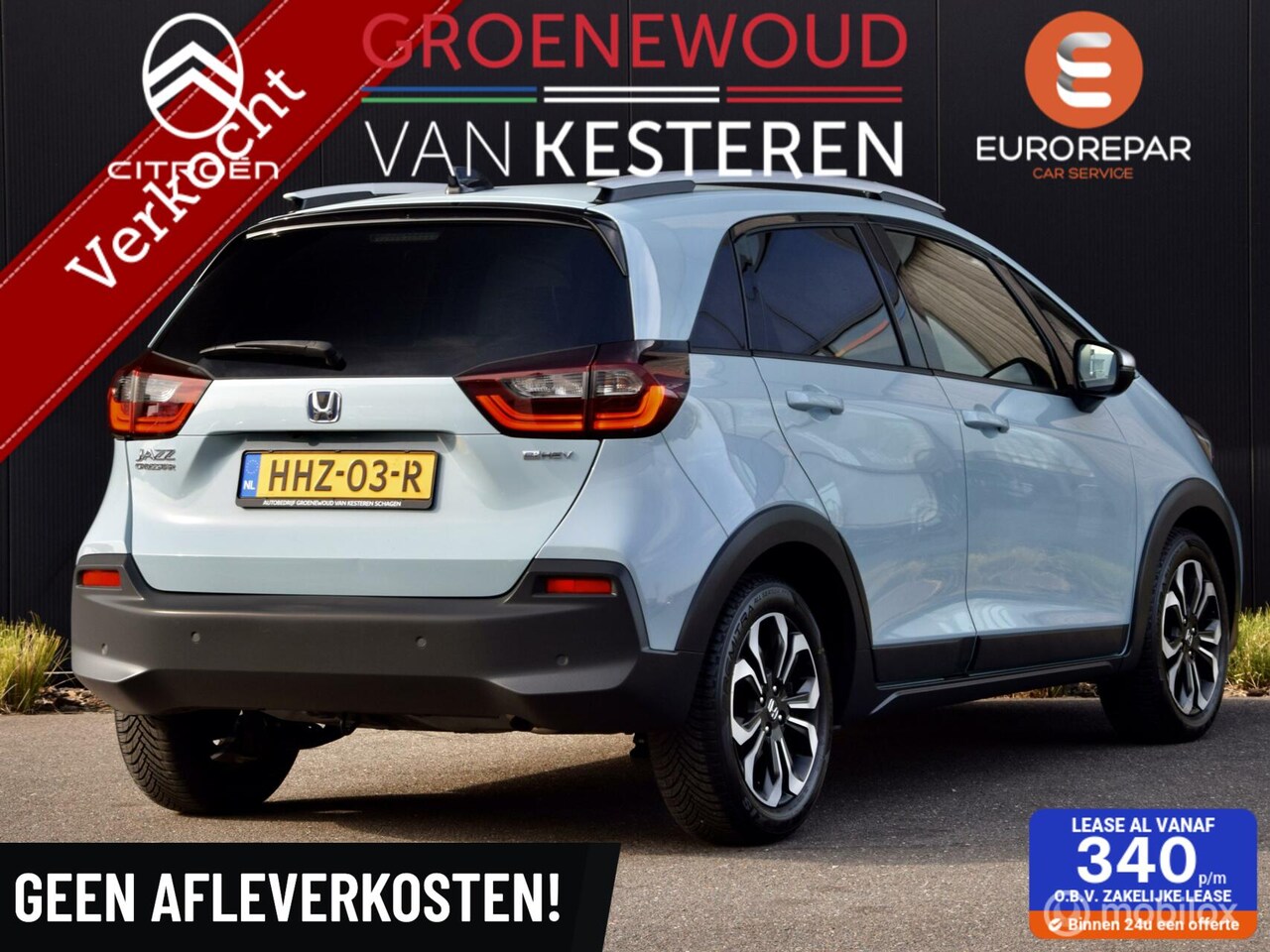 Honda Jazz - 1.5 e:HEV Crosstar I Automaat I Airco I - AutoWereld.nl