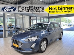 Ford Focus Wagon - EcoBoost 125pk Titanium | Clima | Cruise | Led | Parkeersens. V&A | Keyless |